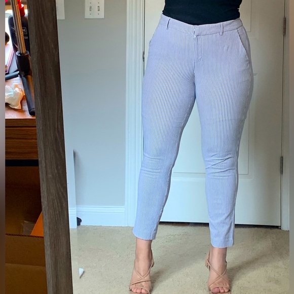 Express stripped pants - Picture 1 of 3